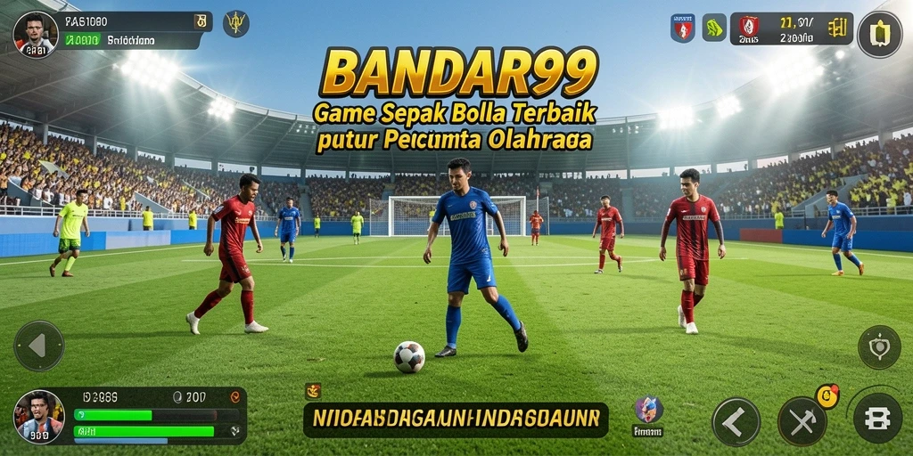 Tampilan gameplay menarik dari aplikasi BANDAR99 di layar.