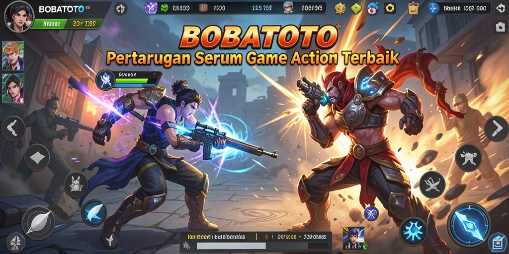 Screenshot gameplay BOBATOTO yang menegangkan dengan aksi seru.