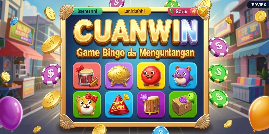 Tampilan menarik saat bermain Bingo di CUANWIN.