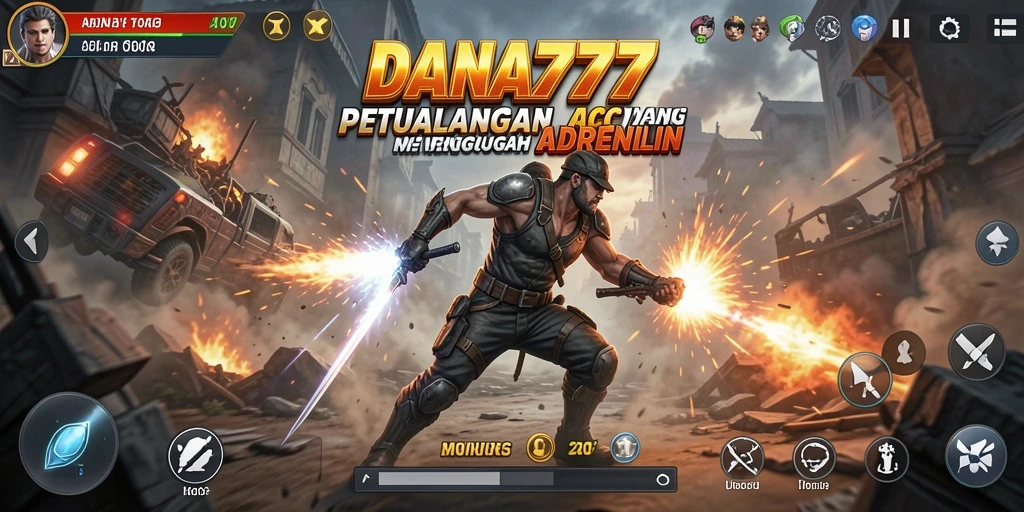Gameplay seru DANA777 yang penuh aksi menggugah adrenalin.