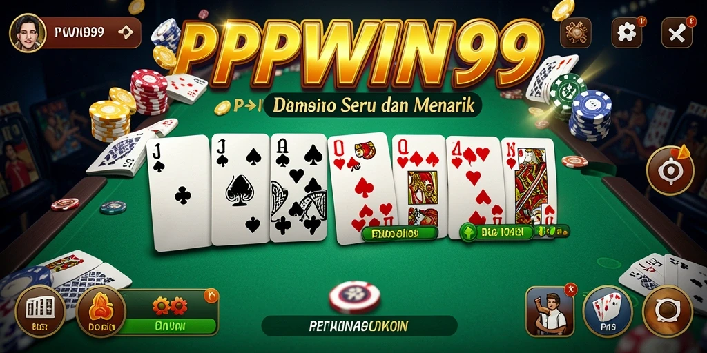 Tampilan menarik saat bermain Domino di PPWIN99.