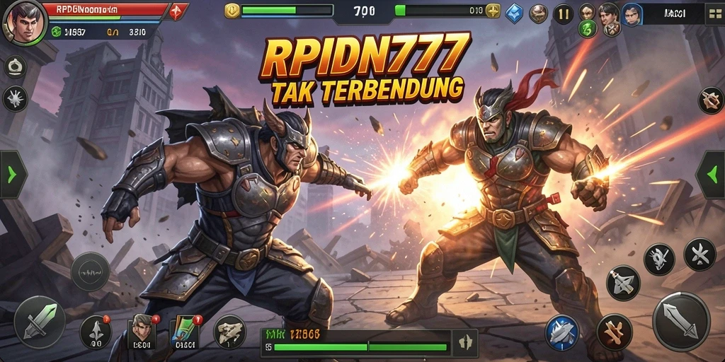 Tampilan gameplay RPIDN777 yang intens dan penuh aksi.