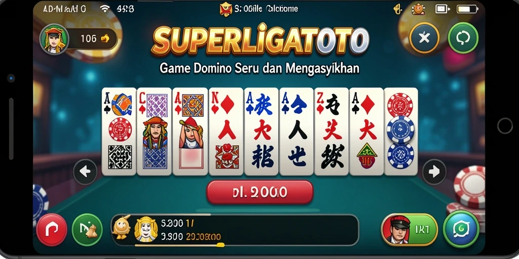 Tampilan menarik dari gameplay SUPERLIGATOTO yang mengasyikkan.